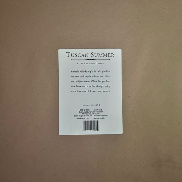 Gorgeous Framed /Matted Floral Picture.”Tuscan Summer” by Pamela Gladding. - Picture 9 of 10